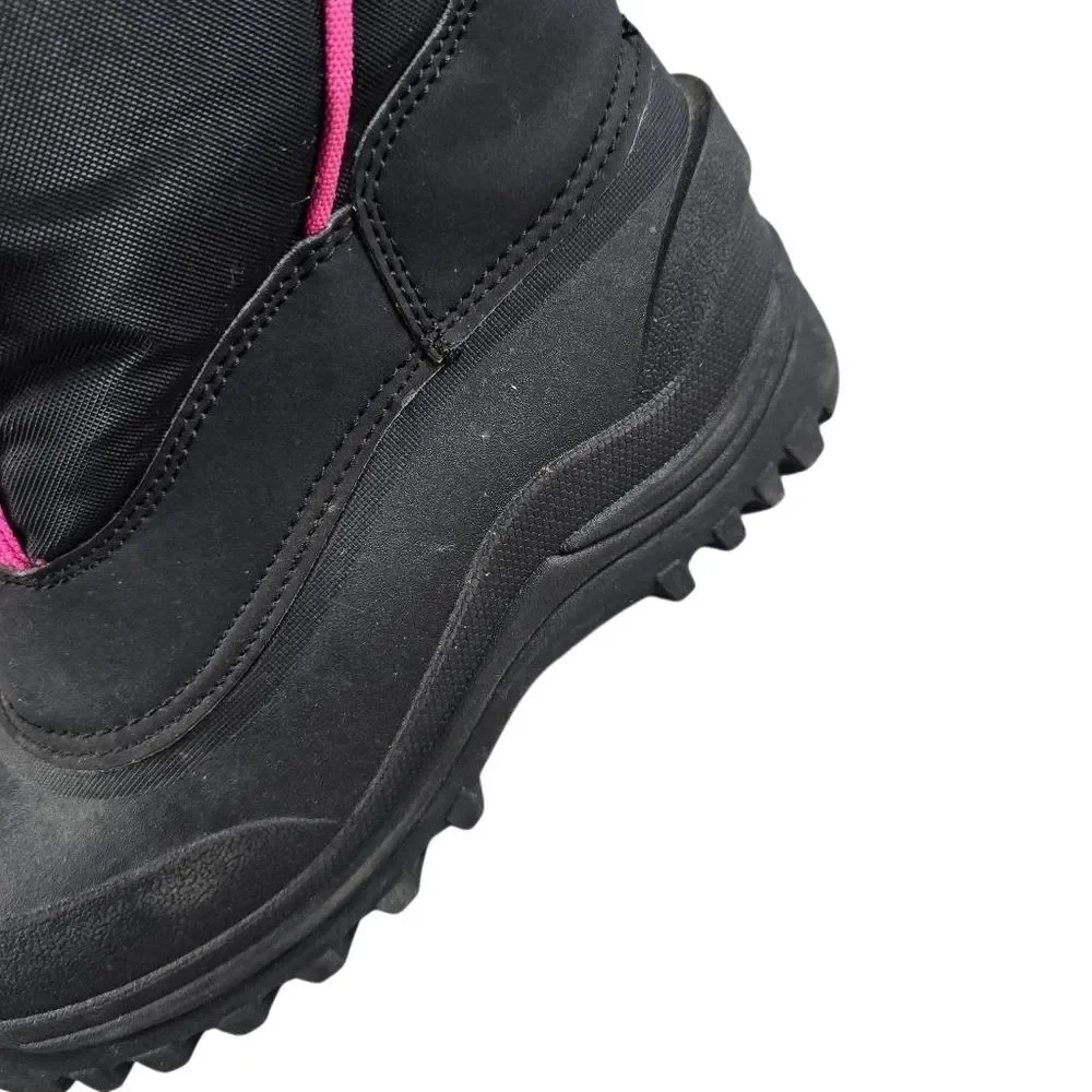Itasca Kids Rain & Snow Boots - Black and Pink